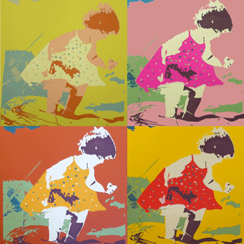 Girlx4.jpg - Four lovely images of a little girl<br />